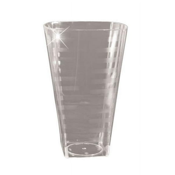 EMI Yoshi EMI-ST12 12 Oz Square Clear Plastic Tumbler - Pack of 168