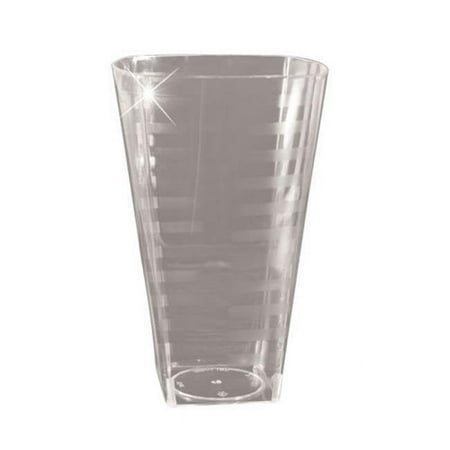 EMI Yoshi EMI-ST12 12 Oz Square Clear Plastic Tumbler - Pack of 168