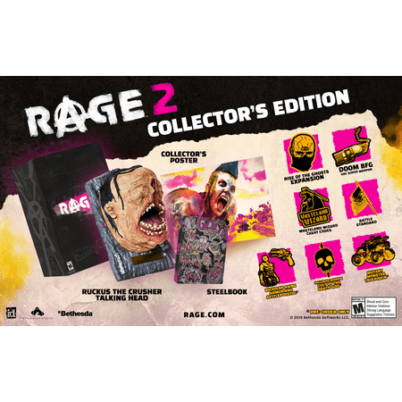 Rage 2 Collector's Edition, Bethesda, PlayStation 4, 093155174191
