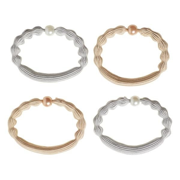 Goody Forever Elastics 6MM - 10CT Blonde Silver