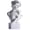 White, variant on 6" H Greek Mythology Bust Statue Decor,Artemis Statues Roman Goddess Figurines,Used for Sketch Practice Aesthetics Statues and Sculptures and Indoor Filling Space for Living Room, Bedroom and Study
