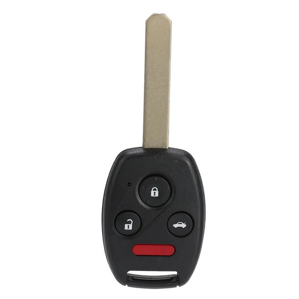 Llave de control remoto de coche de 3 + 1 botones compatible con Honda Accord 2003-2007 oucg8d-380h-a Jadeshay A