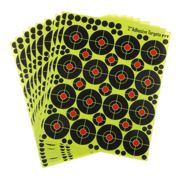 160pcs Objetivos Reactivos de Disparo de Salpicaduras Autoadhesiva Sunnimix Objetivo de papel de tiro