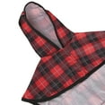 thumbnail image 6 of HDE Dog Raincoat Hooded Slicker Poncho for Small to X-Large Dogs and Puppies Plaid M, 6 of 7