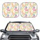 thumbnail image 2 of Fotbe Retro Colorful Butterfly Juego de 2 Piezas de Parasoles para Parabrisas | Bloqueador Solar para Auto | Accesorios Plegables para Protección Solar Interior-Large, 2 of 6