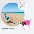 thumbnail image 3 of OULII 5Pcs Flying Disc Game for Kids Outdoor Fun with Assorted Plastic Color, 3 of 8