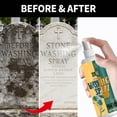 thumbnail image 6 of Ireezec Tombstone Cleaner Spray for Granite Stone, 100ml Stain Remover for Cemetery Gravestone, Effortless Dirt Grime Remover with Protective Layer, Non Scrubbing Formula, 6 of 6