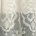 thumbnail image 4 of Collections Etc Lace Trimmed Elastic Bed Wrap, Easy Fit Dust Ruffle Bedskirt, Ivory, Queen/King, 4 of 4