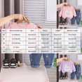 thumbnail image 4 of KPOPLK 2 Piece Girl Clothes Girls Long Sleeve Sweatshirt Pullover Tops + Joggers Pants Fall and Winter Outfit Set Size 6-12 Months, 4 of 9