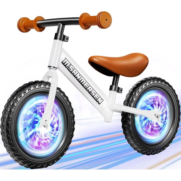Bicicleta Balance M SANMERSEN con iluminación colorida de 2 a 5 años
