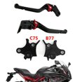 thumbnail image 2 of Levier de Frein d'Embrayage Longue Moto Adapté pour BMW R1200GS Aventure (LC) 2014-2018 Black, 2 of 10