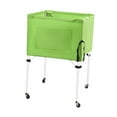 thumbnail image 4 of Vsenkes Rolling Sports Ball Cart Convenient Ball Storage Bin for Football Toy Garage Green, 4 of 9