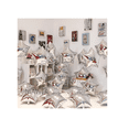 thumbnail image 3 of Kit 60 Globos Estrella Decoracion De Cumpleaño Fiesta Xtellar plateado, 3 of 3