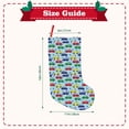 thumbnail image 3 of Lsque Transport Pattern 18 Inch Christmas Stockings, Festive Holiday Stocking for Christmas Decorations Holiday Decor, 3 of 8