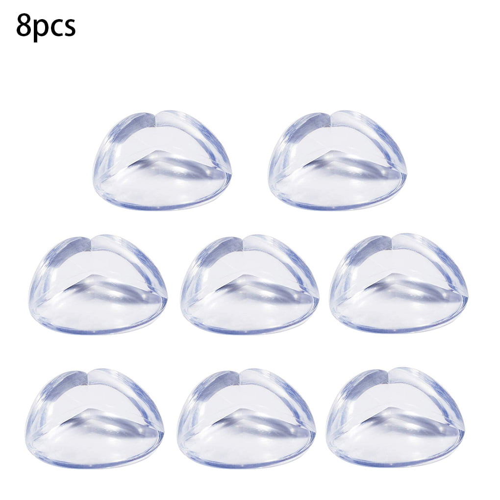 4/8pcs Clear Table Desk Corner Edge Guard Cushion Baby Safety Bumper Protector 