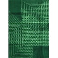thumbnail image 1 of Ahgly Company Indoor Rectangle Abstract Green Modern Area Rugs, 6' x 9', 1 of 4