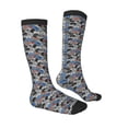 thumbnail image 3 of Fotbe Video Game print Women's Men's Novelty Crew Socks Cotton Socks Knee High Socks for Walking,Running,Nurses,Pregnancy, 3 of 9