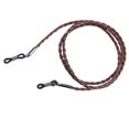 thumbnail image 2 of Ortofally Eyeglasses Holder Strap Cord Leather Eyeglasses String Holder Chain Necklace Glasses Cord Lanyard Eyeglass Retainer for Men Women Kids(Brown), 2 of 10