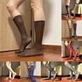 thumbnail image 3 of Mens Wide Striped Ultra-thin Socks See-Through Stockings Dress Suit Socks, 3 of 10