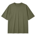 thumbnail image 5 of VgaVtl Big and Tall Men's Tshirt Short Sleeve Summer Cotton Casual Mens Clothes Regular Everyday Plain Basic, 5 of 5