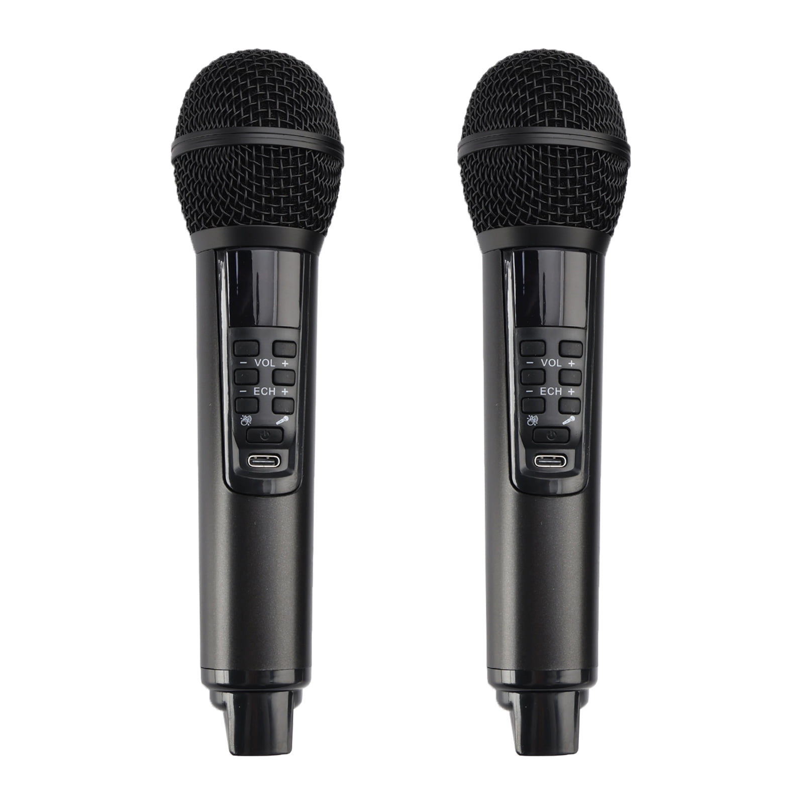 Wireless Bluetooth Dual Microphone Karaoke All-In-One Speaker for Home Outdoor
