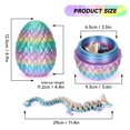 thumbnail image 4 of Huevos de Pascua impresos en 3D con forma de huevo de dragón de cristal, 4 of 6