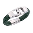 thumbnail image 1 of Pulseras Qarigey personalizable para hombres y mujeres significativo y memorable Ropa zapatos y accesorios Miscelánea verde, 1 of 6