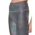 thumbnail image 4 of CALVIN KLEIN PERFORMANCE Women's Foil Print (Luster Silver) 7/8 Leggings Medium, 4 of 5