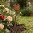 thumbnail image 6 of Iron Four Leaf Clover Garden Stake Outdoor Yard Art Decoration for Garden Patio Flower Bed Easter Decorations, 6 of 6