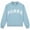 Light Blue with White Characters, variant on In Stock 2025 Cross PARKE Unisex Casual Hoodie Sweatshirt Sports Fitness Printed Hoodie Direct from Manufacturer