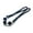 Blue, variant on Visland Curtain Tiebacks, Crystal Beads Rope Drapery Holdbacks for Curtain, Drapes, Home Office Decor, 1PC, 29.5in