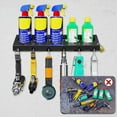 thumbnail image 2 of 2PCS Pneumatic Tool Holder/Aerosol Rack Combo, Wall Mounted Can Bottle Holder, Air Tool Organizer, 2 of 5