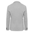 thumbnail image 2 of Kariban - Americana de punto para hombre (Gris Claro) Kariban UTPC3821_lightgreyheather, 2 of 2
