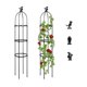 thumbnail image 1 of Garden Obelisk Trellis For Climbing Plants Outdoor-pots Rustproof Metal Plant Flower Trellises, 1 of 5