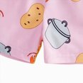 thumbnail image 7 of Summer Boys Girls 2 Piece Outfits Boys Short Suit Adorable Crocodile Summer Vibes Print T-Shirt and Plaid Shorts Outfit, 7 of 7