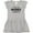 AC-Heather Grey, variant on Inktastic I Love My Mimi with Hearts Girls Baby Dress