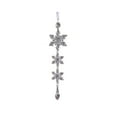 thumbnail image 2 of ABPWLY Home Plastic Crystal Christmas Tree Ornament Hanging Pendant Home Holiday Decoration 15x15cm Silver Fall Decorations For Home, 2 of 7