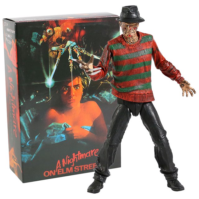 NECA figura de acción de personaje de película de miedo, modelo de juguete de colección