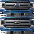 2PCS 9 Inch Front Grill Rear Tailgate Emblem for 04-14 F150, 11-14 Edge ...