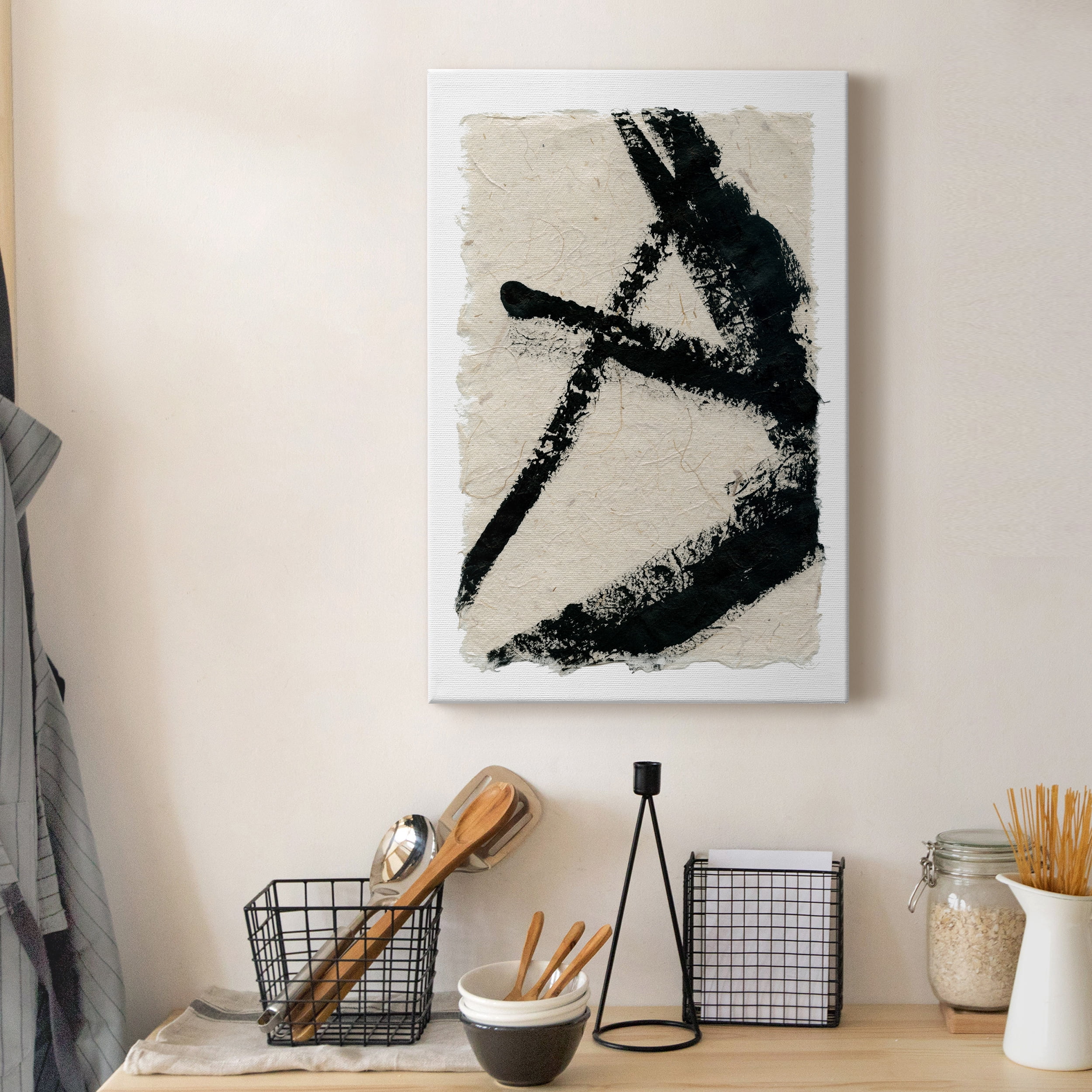 Lines Crossed I Premium Gallery Wrapped Canvas - Ready to Hang - 12 x 18