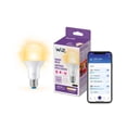 thumbnail image 1 of Bombilla inteligente WiZ de 100 W Eq. LED E26 de color blanco suave A21, paquete de 1, 1 of 7