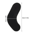 thumbnail image 2 of OULII 18Pcs Self Adhesive Snowboard Pad Black Neoprene Foam To Reduce Heel Lift For Ski Boots, 2 of 6