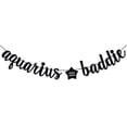 thumbnail image 1 of Banner Zatain Acuario Baddie Negro con Brillo 2,5 m, 1 of 7