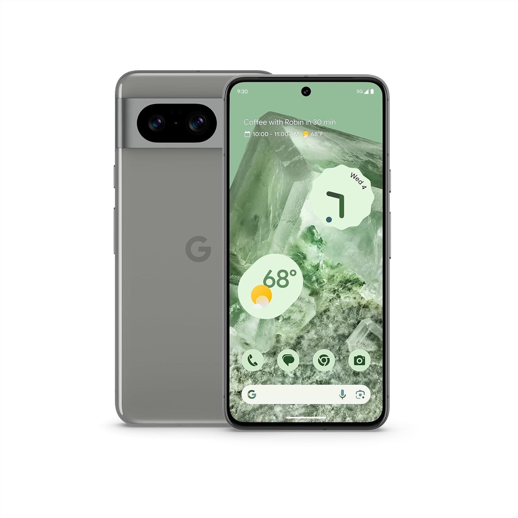 Restored Google Pixel 8 128GB 6.3" 5G Fully&nbsp;Unlocked,&nbsp;Hazel (Refurbished)