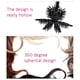 thumbnail image 4 of Peines para mujer, peines para el cabello, cepillo para rizos 3D, peine para rizar el cabello redondo, herramienta para el cabello, anillo de compromiso., 4 of 5