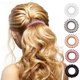 thumbnail image 2 of Paquete de 17 gomas para el cabello, sin arrugas en espiral, gomas para el cabello, multicolor, impermeables, cordón para teléfono, coleteros, bobinas para el cabello, accesorios para mujeres y niñas. JM JM, 2 of 5