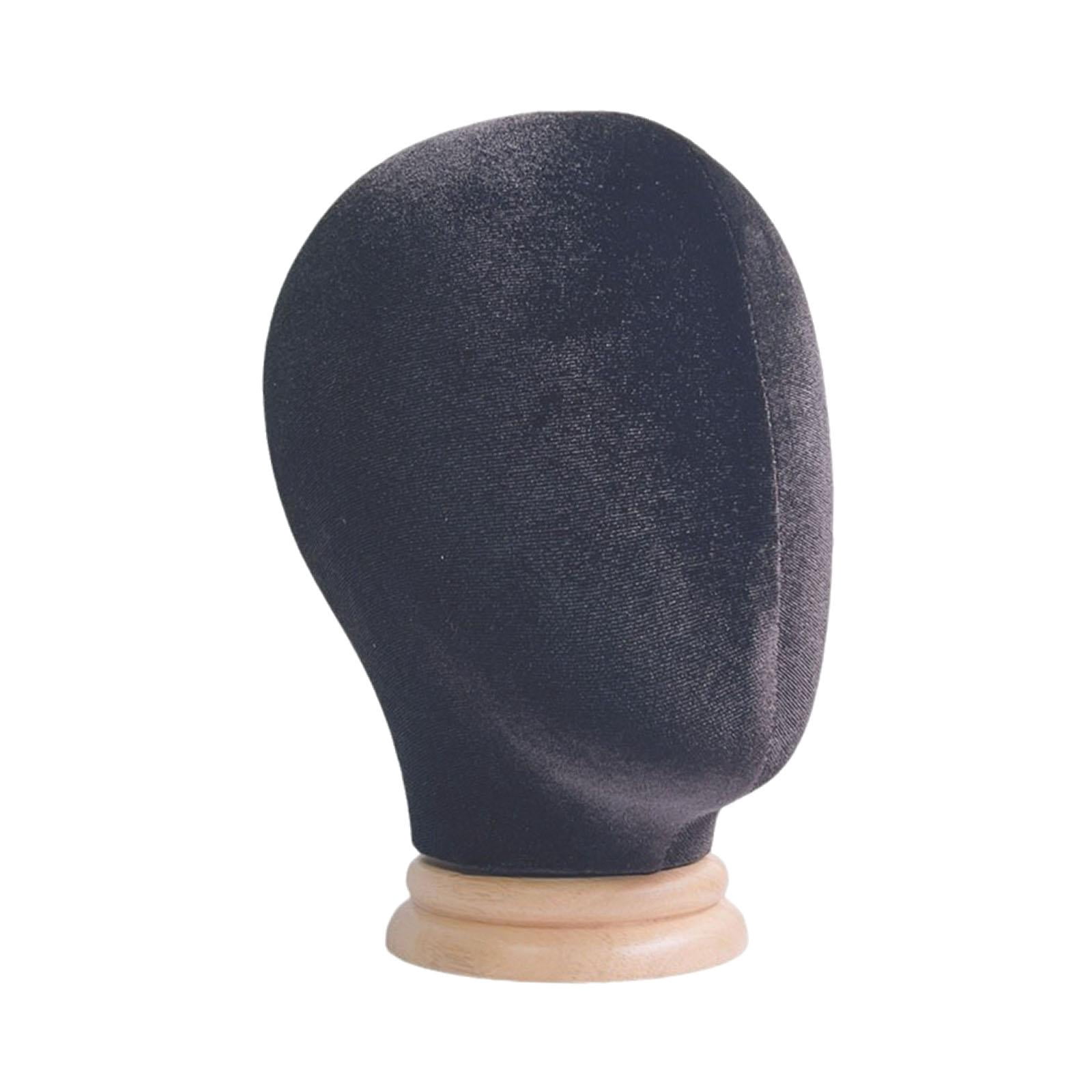 TOOYFUL Display Head Mannequin Head Display for Beauty Salon or Shop Display black