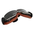 thumbnail image 3 of Gafas para motocicleta, ciclismo, esquí y montañismo con protección antivaho y UV, de color marrón y gris, para exteriores, resistentes al viento, 3 of 8