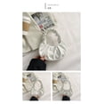 thumbnail image 5 of Bolso hobo fruncido Gabbi para mujer, pequeño, blanco, 5 of 5