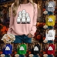 thumbnail image 6 of Godom Halloween Womens Sweatshirts Ghost Graphic Long Sleeve Tops Loose Fit Fall Cute Thick Shirts Winter Outfits Trendy Clothes, 6 of 7